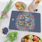 Be kind, floral Cutting Board Gallery Image 2