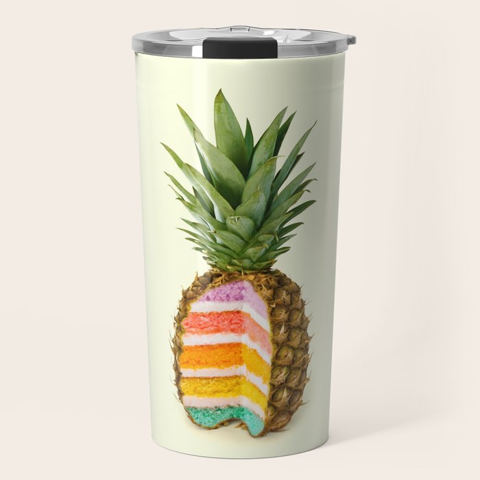 PINEAPPLE CAKE Travel Mug Gallery Image 1