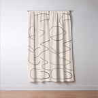 Abstract Line III Window Curtain Gallery Image 3