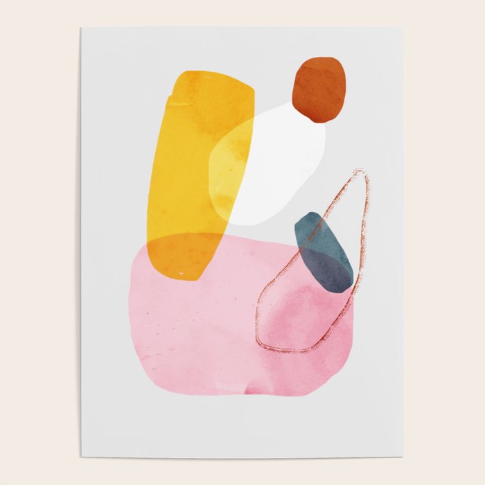 abstract dog Poster Gallery Image 4