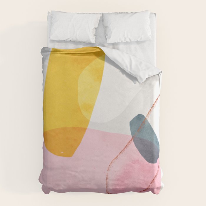 abstract dog Duvet Cover Gallery Image 1