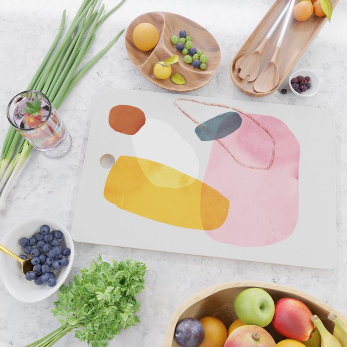 abstract dog Cutting Board Gallery Image 2