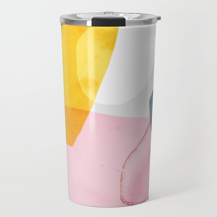 abstract dog Travel Mug Gallery Image 1