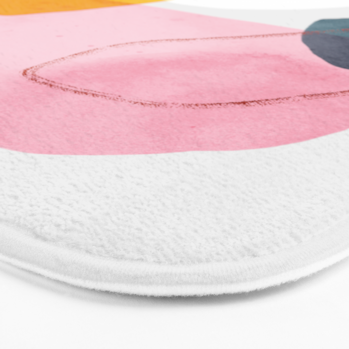 abstract dog Bath Mat Gallery Image 3