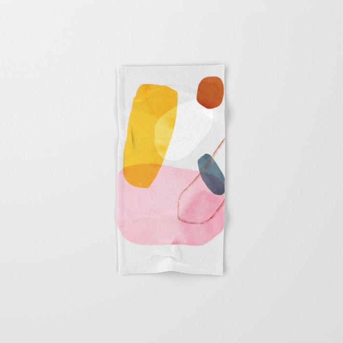 abstract dog Bath Towel Gallery Image 1