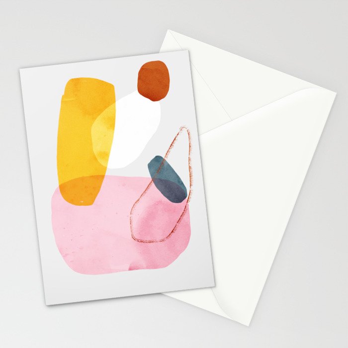 abstract dog Stationery Card Gallery Image 2