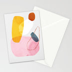 abstract dog Stationery Card Gallery Image 2