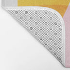 abstract dog Bath Mat Gallery Image 2