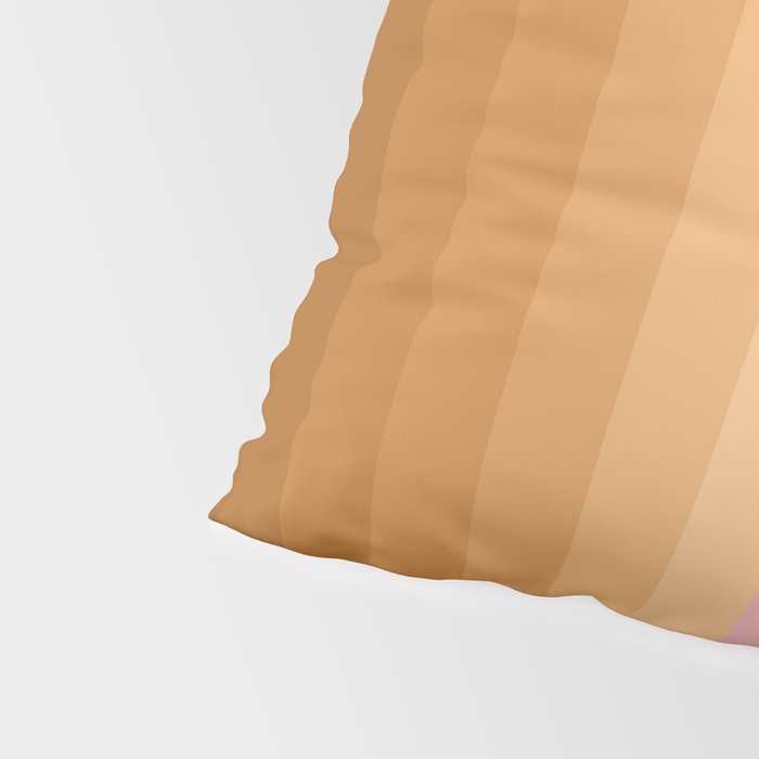 Multicolor Stripes XVII Pillow Sham Gallery Image 4