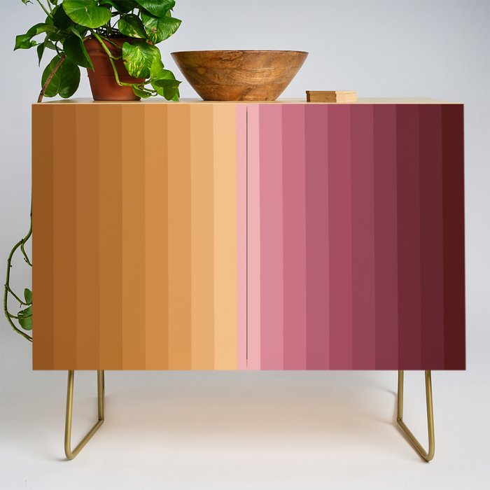 Multicolor Stripes XVII Credenza Gallery Image 1