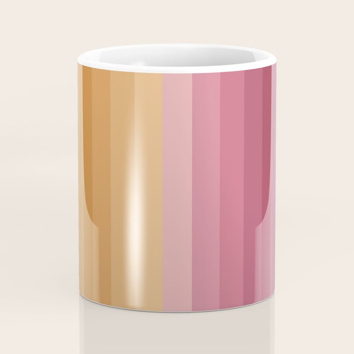 Multicolor Stripes XVII Coffee Mug Gallery Image 4