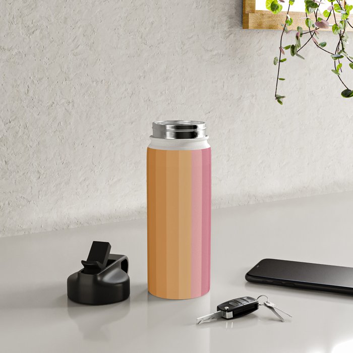 Multicolor Stripes XVII Water Bottle Gallery Image 4