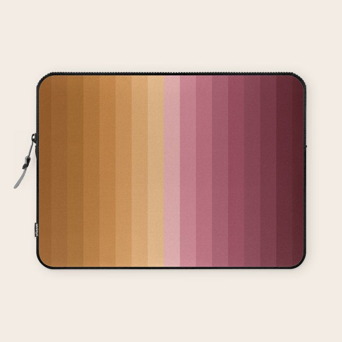 Multicolor Stripes XVII Laptop Sleeve Gallery Image 1