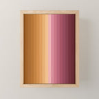 Multicolor Stripes XVII Mini Art Print Gallery Image 1