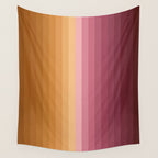Multicolor Stripes XVII Wall Tapestry Gallery Image 4