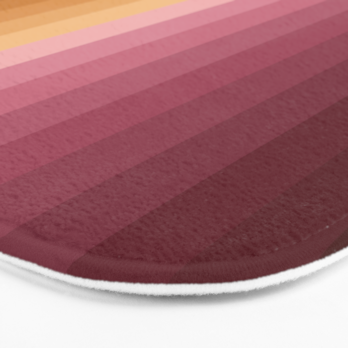 Multicolor Stripes XVII Bath Mat Gallery Image 3