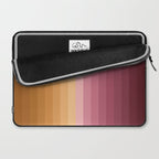 Multicolor Stripes XVII Laptop Sleeve Gallery Image 2