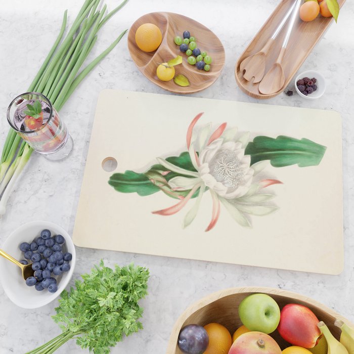  Cactus by Clarissa Munger Badger, 1866 (benefitting The Nature Conservancy) Cutting Board Gallery Image 2