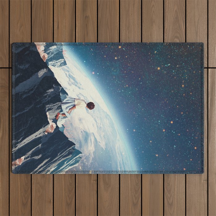 The worlds You taught me Outdoor Rug