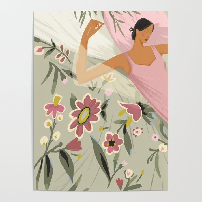 the girl is sleeping  Poster Gallery Image 1