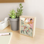 the girl is sleeping  Mini Art Print Gallery Image 2