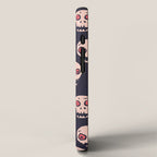 Skulls funny spooky pattern, halloween iPhone Case Gallery Image 2