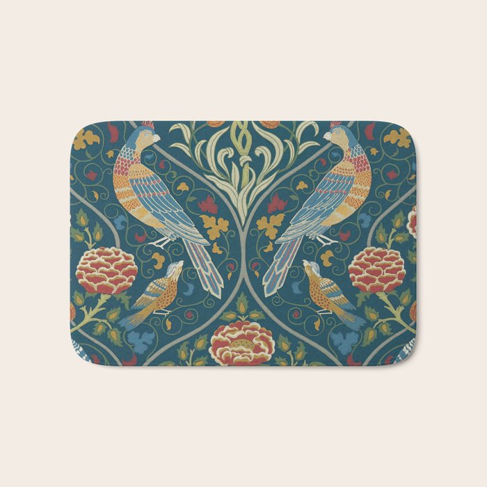 William Morris Bath Mat Gallery Image 1