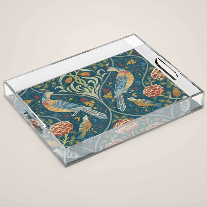 William Morris Acrylic Tray Gallery Image 1