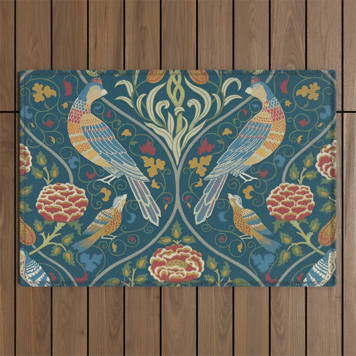 William Morris Outdoor Rug Gallery Image 1