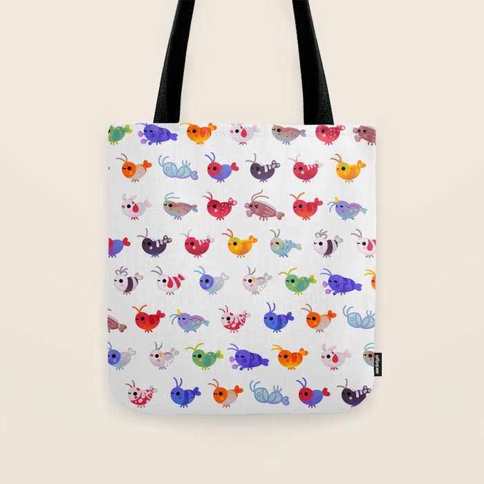 Freshwater shrimp - name Tote Bag Gallery Image 1