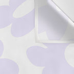 retro flowers / lilac Wall Tapestry Gallery Image 3