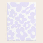 retro flowers / lilac Poster Gallery Image 4