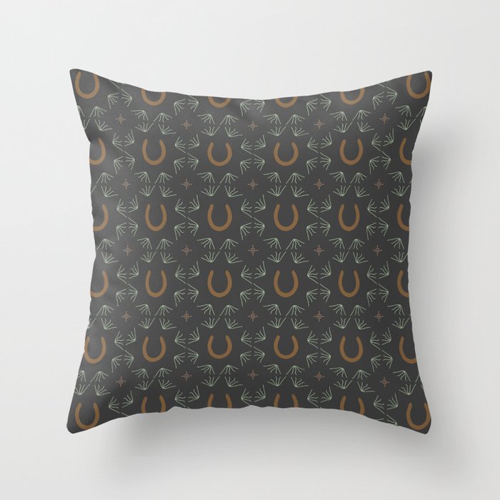 Burning Daylight Pattern  Throw Pillow Gallery Image 1
