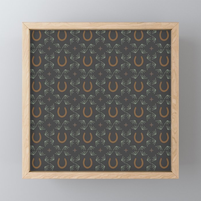 Burning Daylight Pattern  Mini Art Print Gallery Image 1