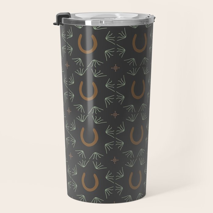 Burning Daylight Pattern  Travel Mug Gallery Image 3
