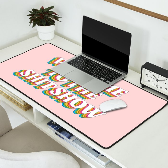 Welcome To The Shitshow: The Rainbow Edition Desk Mat Gallery Image 2