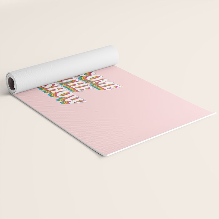 Welcome To The Shitshow: The Rainbow Edition Yoga Mat Gallery Image 2