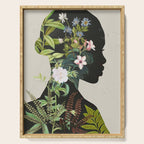 Floral Portrait 16 Serving Tray Gallery Image 1