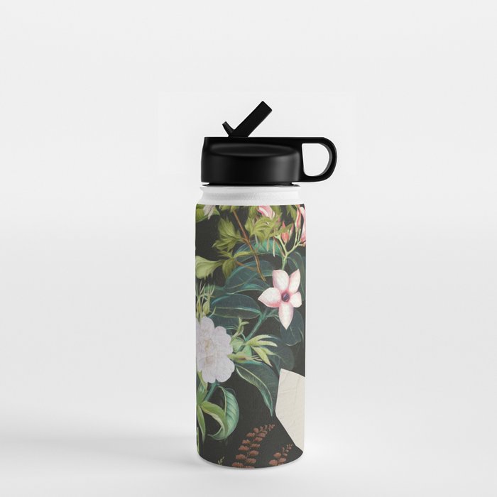 Floral Portrait 16 Water Bottle Gallery Image 1