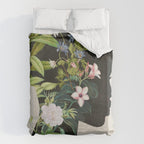 Floral Portrait 16 Duvet Cover Gallery Image 6