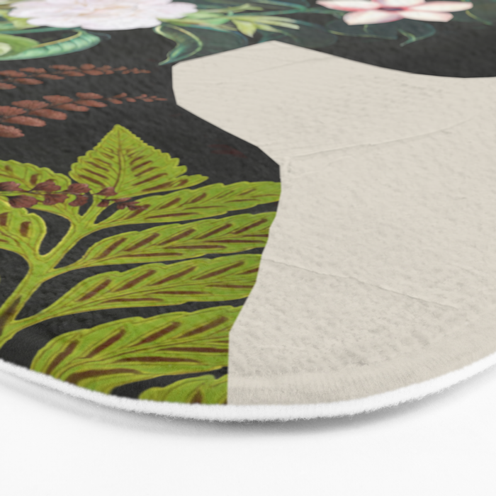 Floral Portrait 16 Bath Mat Gallery Image 3