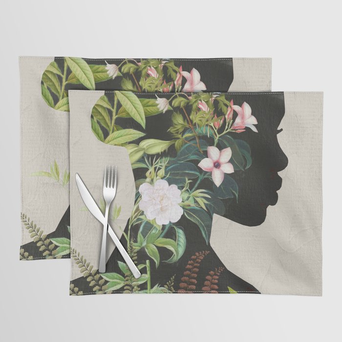 Floral Portrait 16 Placemat Gallery Image 1