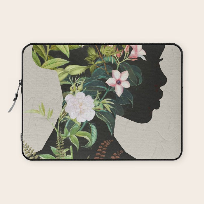 Floral Portrait 16 Laptop Sleeve Gallery Image 1