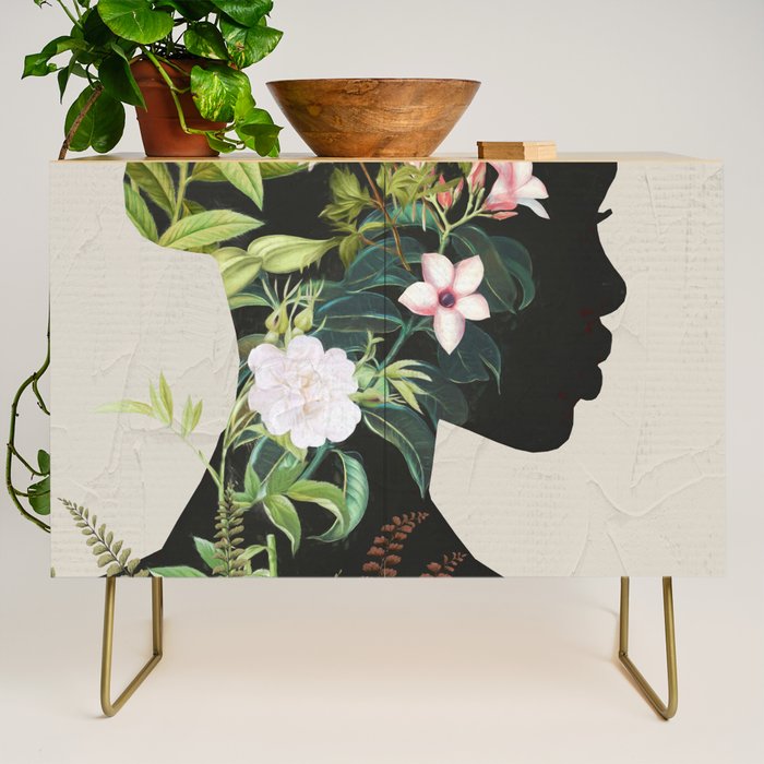 Floral Portrait 16 Credenza Gallery Image 1