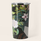 Floral Portrait 16 Travel Mug Gallery Image 1