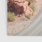 Roads Of Nevada Desert Picture | Valley Of Fire State Park Art Print | USA Travel Photography Poster Gallery Image 3