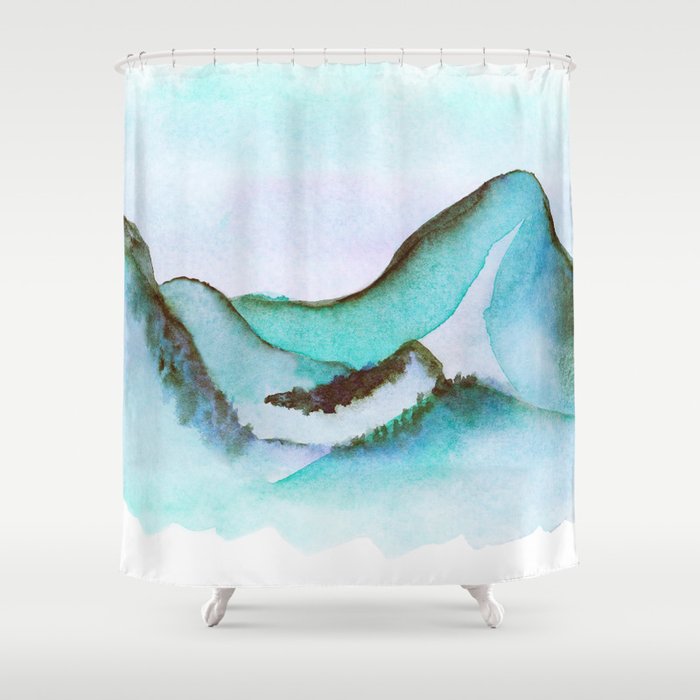 Freedom In Wanderlust Shower Curtain Gallery Image 1