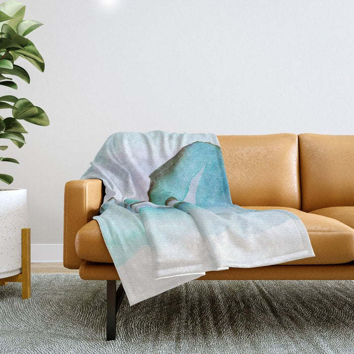 Freedom In Wanderlust Throw Blanket Gallery Image 1