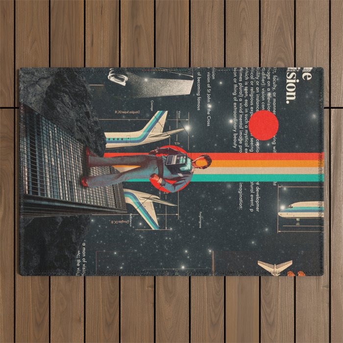 The Visionary Outdoor Rug Gallery Image 1