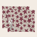 Wine Wonky Stars Placemat Gallery Image 1